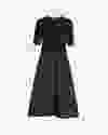 Moncler black mixed media dress, $1415 at Holt Renfrew, holtrenfrew.com (single use)