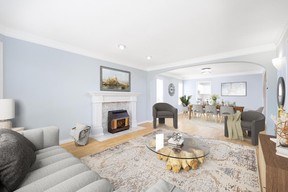 Spacious 3,200-square -foot layout and high ceilings.