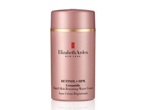 Elizabeth Arden Retinol + HPR Ceramide Rapid Skin-Renewing Water Cream.