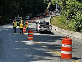 Highway 4 partial opening