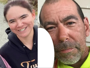 Stephanie Patterson (l) and David Hall (r) have not been seen since Friday