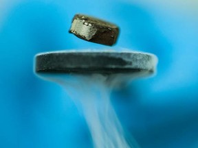 Superconductor-levitation