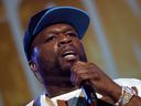 U.S. rap singer Curtis James Jackson III, aka 50 Cent, performs Sept. 8 at Rogers Arena.