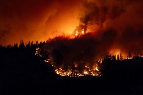 McDougall Creek wildfire