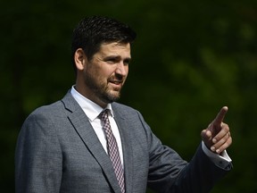 Housing Minister Sean Fraser says the federal government should never have got out of the housing business as even high-income professionals are struggling to find affordable housing. Fraser arrives for a cabinet swearing-in ceremony at Rideau Hall in Ottawa on Wednesday, July 26, 2023.