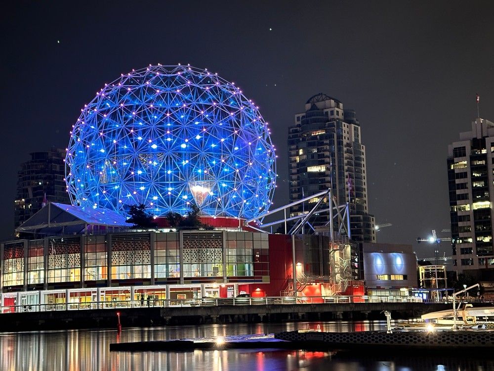 Starting Thursday, Vancouver’s Science World will once again light up every night at dusk. Photo: Ashley Aubrey/Science World Starting Thursday, Vancouver’s Science World will once again light up every night at dusk. Photo: Ashley Aubrey/Science World