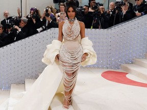 Kim Kardashian at the Met Gala in New York City - Getty - May 2023