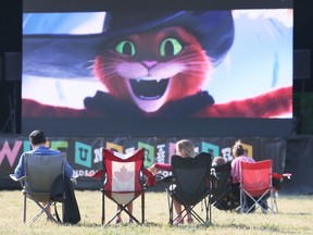 Outdoor movies