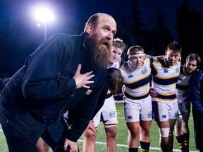 Curry Hitchborn coaches the UBC Thunderbirds men's rugby team during the Canadian university national championships last year.