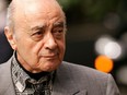 Mohamed Al Fayed arrives at the London High Court, 27 July 2007, for the preliminary hearing ahead of the coroner's inquest into the death of princess Diana.
