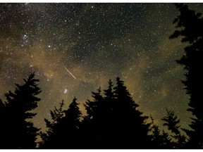 Perseid meteor shower