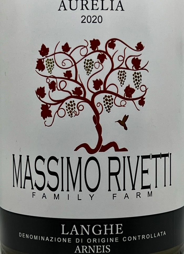Massimo Rivetti Langhe Arneis Aurelia 2021,