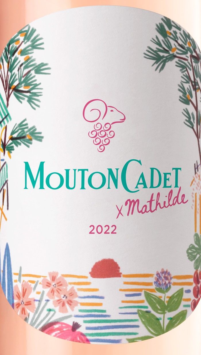 Mouton Cadet x Mathilde Rosé 2022