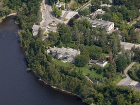 Prime Minister's residence at 24 Sussex Drive in Ottawa.