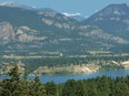 View of Windermere Lake from Pine Ridge Mountain. On Saturday, emergency crews were called to Windermere Lake about a 26-year-old man who went under while swimming, failed to resurface and is presumed drowned.