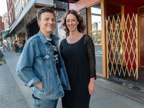 photo of Joe MacLeod and Sara Bynoe