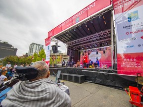 File photo: The inaugural Light Up Chinatown celebration in 2021.