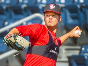 The C’s and the AquaSox began in these playoffs with Vancouver riding the stellar pitching of former Mariners prospect and AquaSox hurler Adam Macko to a 3-0 win at Funko Field in Everett on Tuesday.