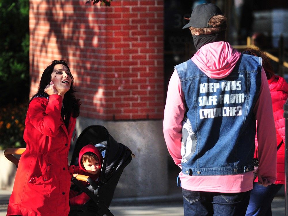 Photos: Protesters, counter protesters clash at anti-SOGI rallies in ...