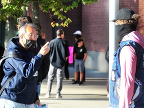 Several arrests in B.C. at duelling SOGI protests | Vancouver Sun