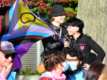 Photos: Protesters, counter protesters clash at anti-SOGI rallies in ...