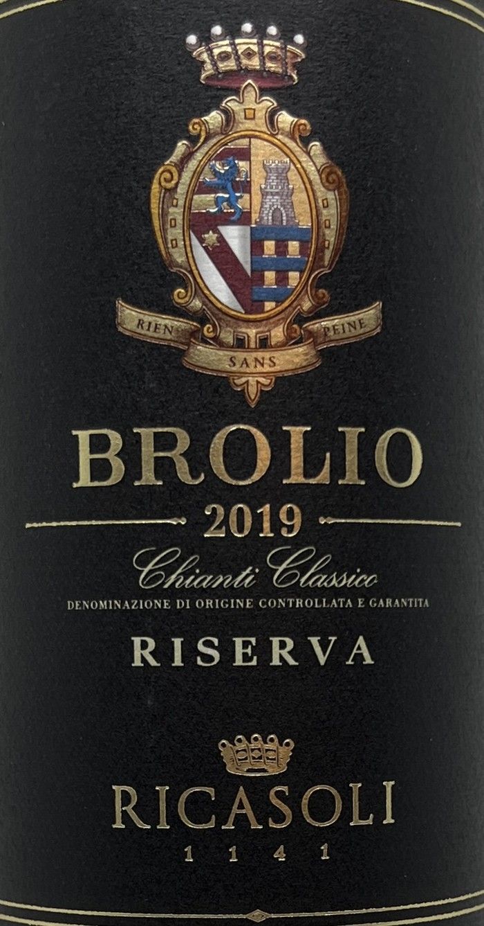 Barone Ricasoli Brolio Chianti Classico Riserva 2019