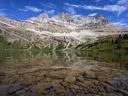 Parks Canada says a bear attack in Alberta's Banff National Park has left two people dead. Hidden Lake is seen in Banff National Park, Friday, Sept 1, 2022.
