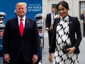 On the eve of his visit to the United Kingdom in 2019, U.S. President Donald Trump lashed out at Meghan Markle, calling the Duchess of Sussex "nasty".