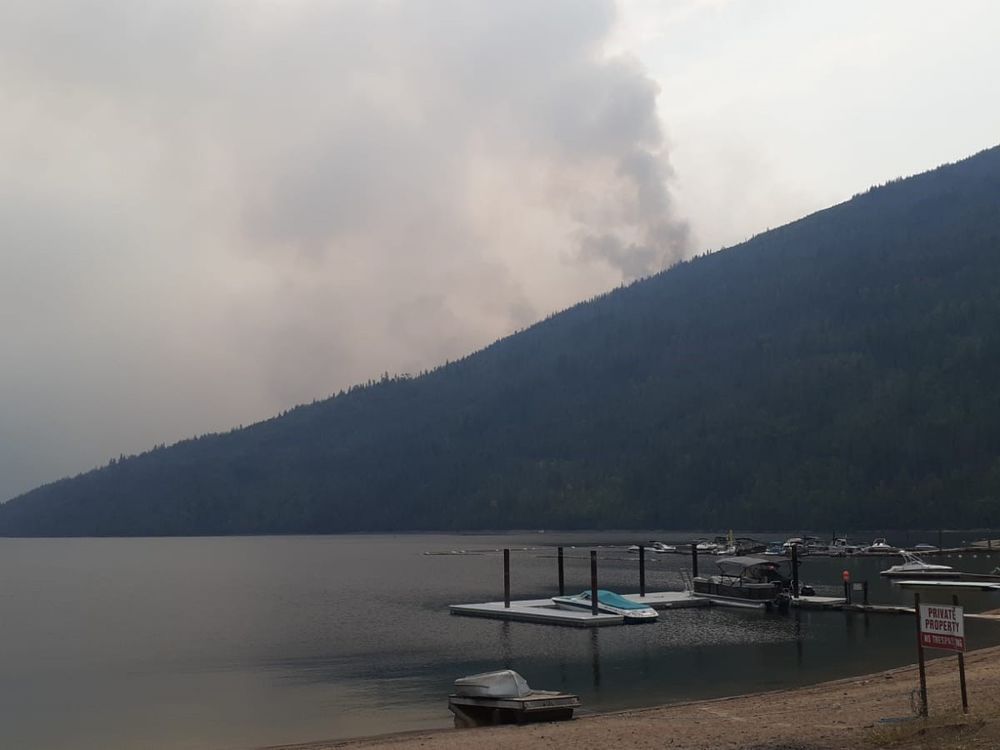 Evacuations ordered in B.C. Interior due to Wells Creek wildfire