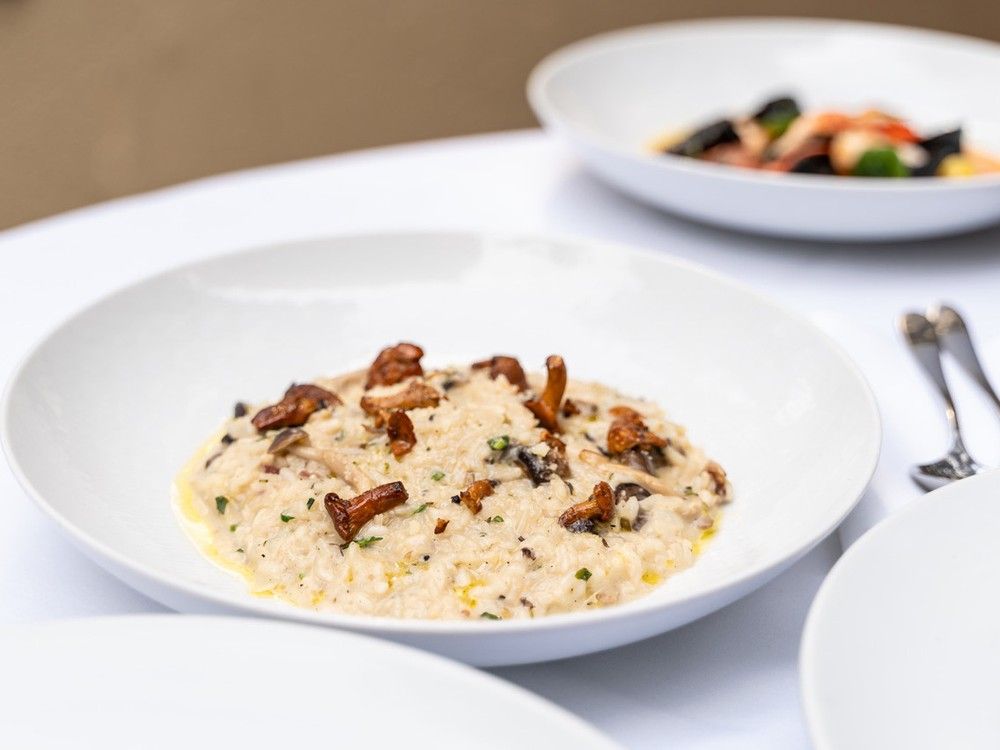 Mushroom Risotto.