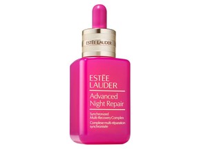 Estée Lauder limited-edition Pink Ribbon Advanced Night Repair Serum.