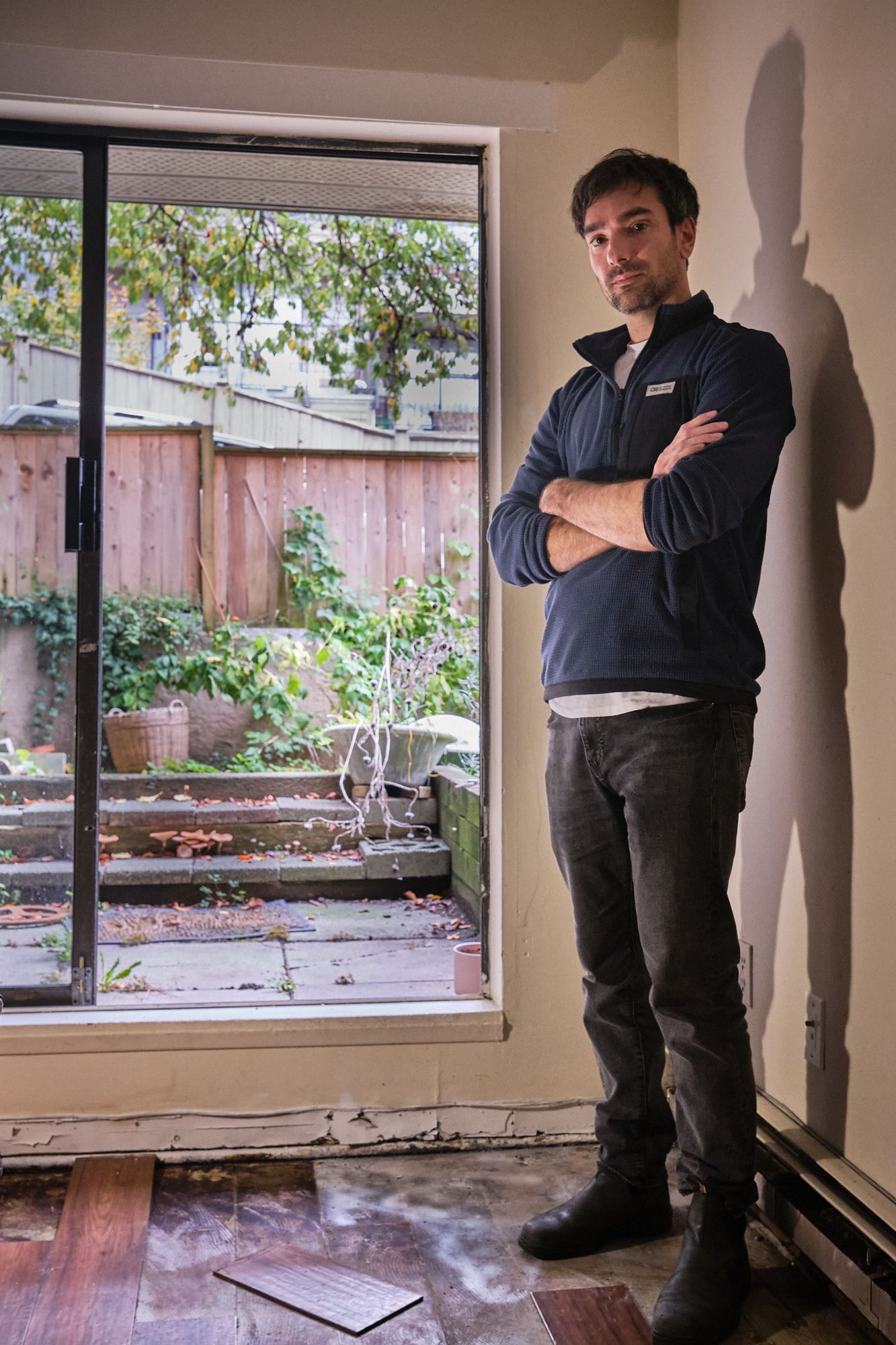 Chris Merpaw, in the apartment a recent independent report described as ”uninhabitable.”