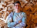 Salmon Arm teen Auldin Maxwell holds multiple Guinness Book of World Records Jenga stacking titles. The Grade 10 student's love of the stacking blocks began when he was just six years old.
