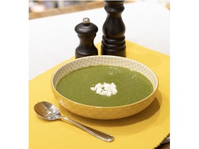 Curried spinach soup (Derek Ruttan/The London Free Press)