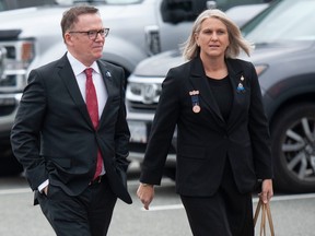 B.C. Leader Kevin Falcon with MLA Elenore Sturko.