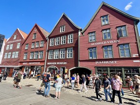 Bryggen area