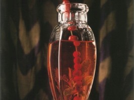 Vinegar infused with cranberries and sage will add a sparkle to your holiday gift giving.