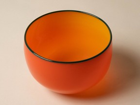 Mango Bowl by glass artist Trenton Quiocho.