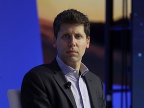 OpenAI CEO Sam Altman looks on during the APEC CEO Summit at Moscone West on Nov. 16, 2023 in San Francisco, California.