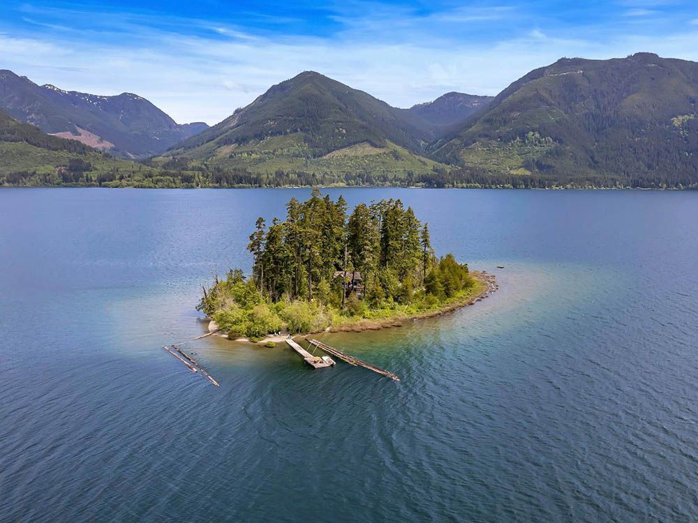 三个不列颠哥伦比亚省的岛屿售价低于大温哥华地区的平均房价