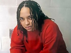 Tyrel Nguyen in his jail clothes in an image posted to the Instagram account of another imprisoned Brothers Keeper associate, Naseem Mohameed. Nguyen has been found guilty of killing Randy Kang and Jaguar Malhi.