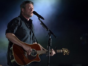 Blake Shelton is scheduled to perform in Calgary on March 9, 2024.