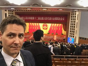 Michael Kovrig in an undated photo taken in China before he was arrested.