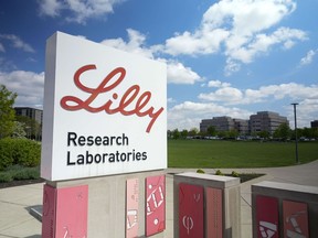 Eli Lilly headquarters in Indianapolis, Indiana, US, on Wednesday, May 3, 2023.