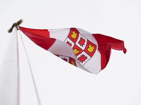 The Supreme Court of Canada has agreed to hear an appeal from four pharmaceutical manufacturers, distributors or retailers trying to halt a proposed class-action lawsuit by the British Columbia government. The flag of the Supreme Court of Canada flies in Ottawa, on Monday, Nov. 28, 2022.