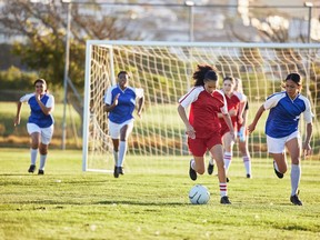 Many teens, especially girls, will turn away from organized sports because they feel they can't identify with what they see from those sports on social media.
