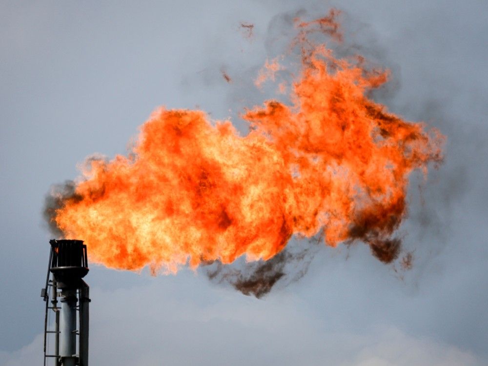 Methane flaring in Canada rivals power plant emissions | Vancouver Sun