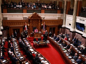 The legislative chamber in Victoria.