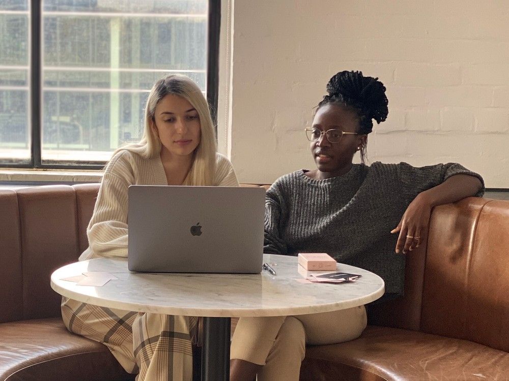 Daniela Angelucci Rizzi and Michelle Osei-Bonsu are the co-founders of Listen B*tch.