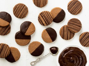 Chocolate Butter Shortbread.